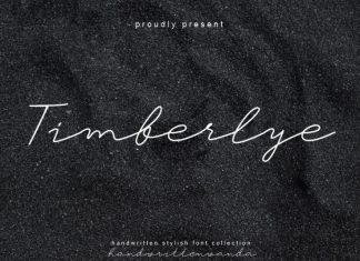 Timberlye Handwritten Font