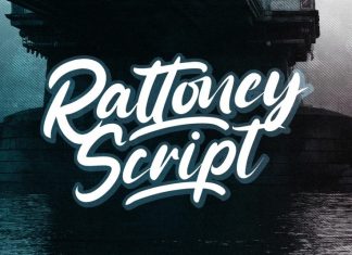 Rattoney Bold Script Font
