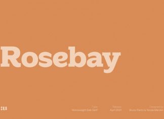 Rosebay Rounded Font