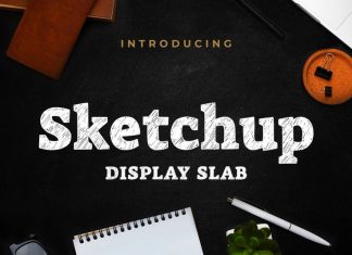 Sketchup Display Font