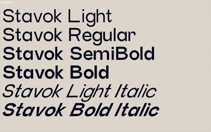 Stavok Grotesque Font preview image 2