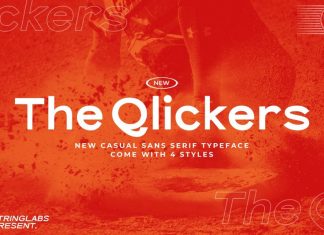 The Qlickers Sans Serif Font