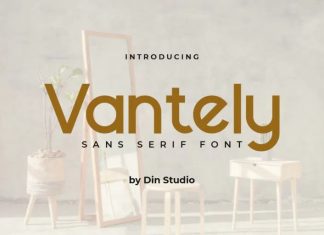 Vantely Sans Serif Font