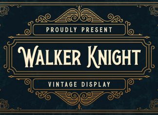 Walker Knight Display Font