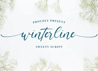Winterline Calligraphy Font