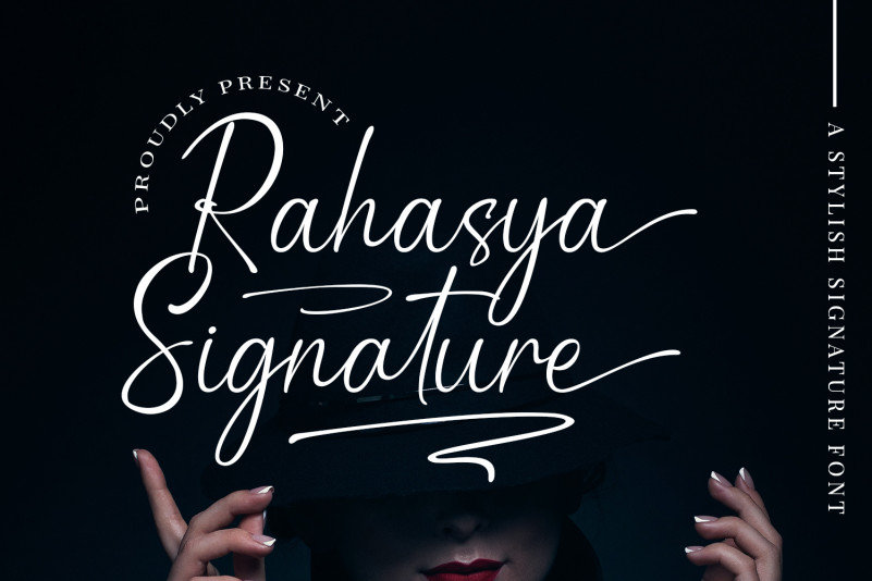 Rahasya Signature Script Font