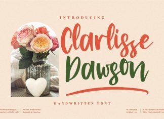 Clarlissa Dawson Script Font