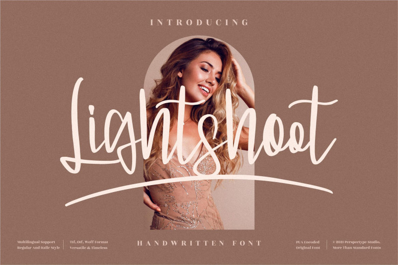 Lightshoot Script Font