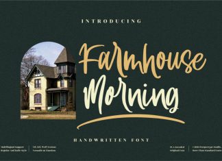 Farmhouse Morning Script Font