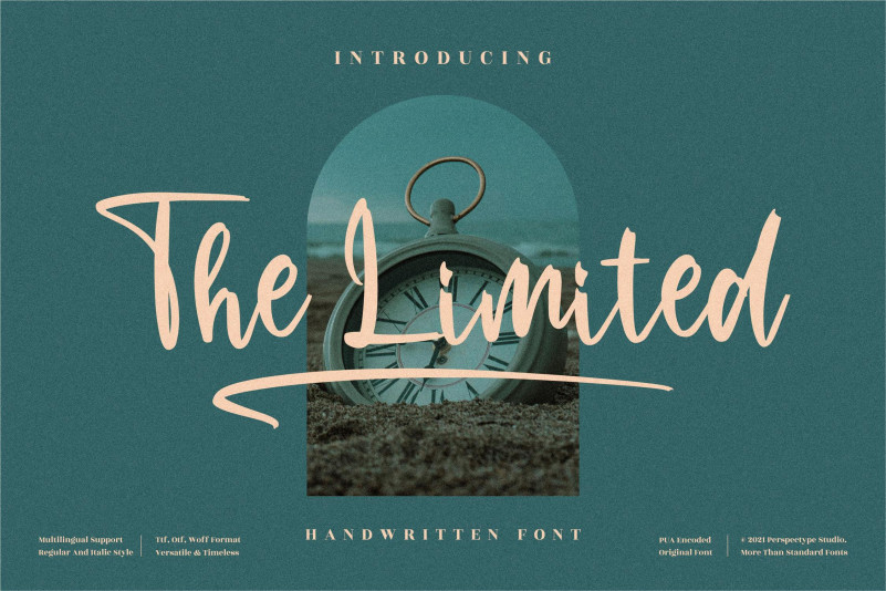 The Limited Script Font