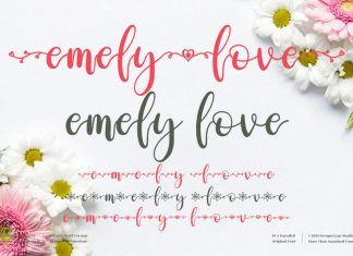 Emely Love Calligraphy Font