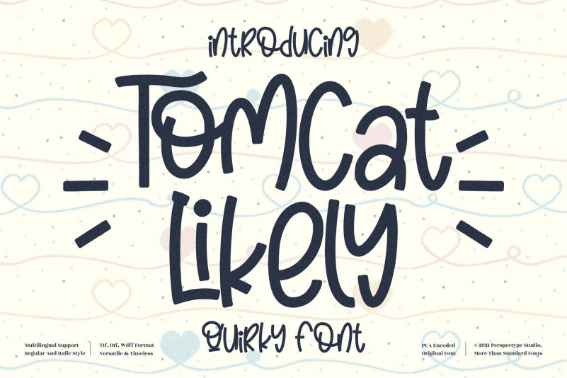 Tomcat Likely Script Font