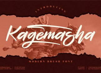 Kagemasha Script Font