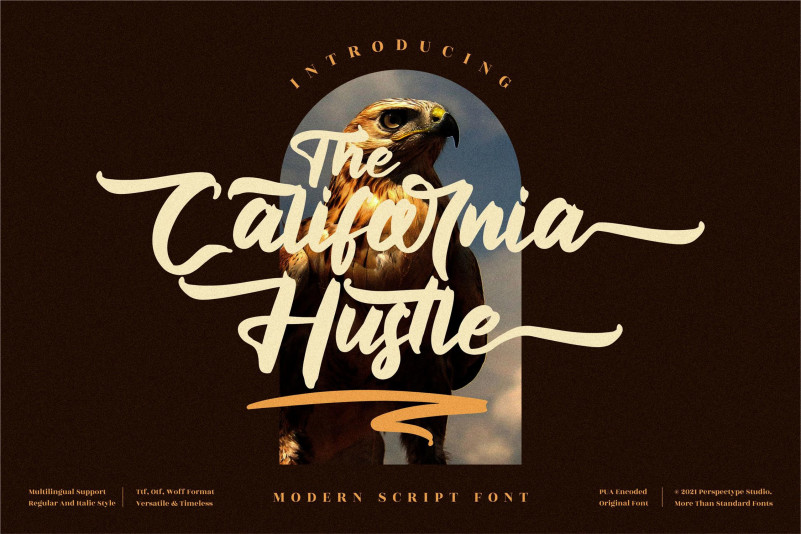 The California Hustle Script Font