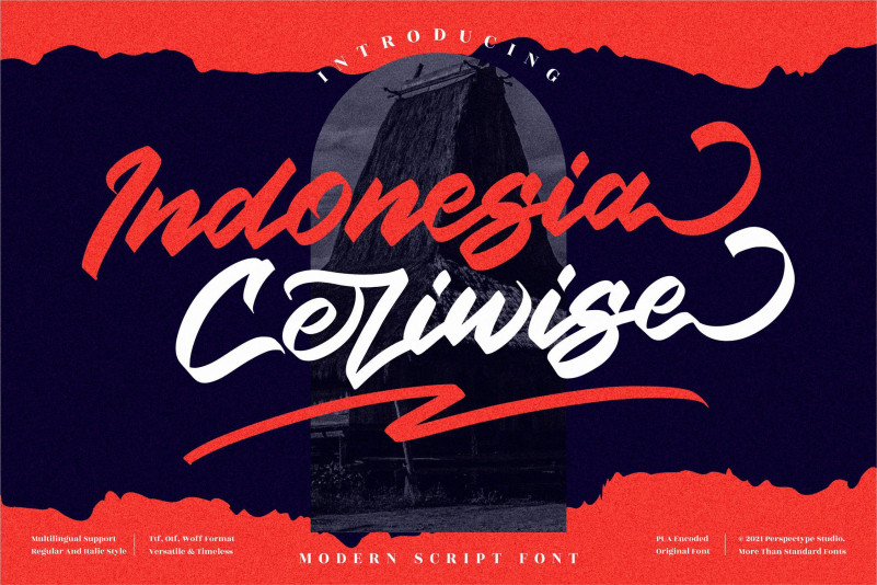 Indonesia Ceriwise Script Font