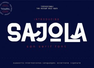 Sajola Sans Serif Font