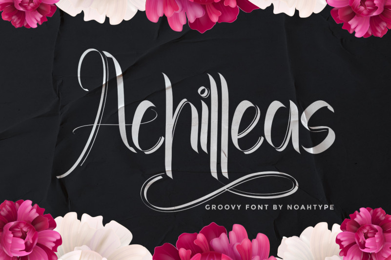 Achilleas Calligraphy Font