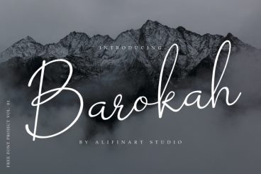 Barokah Handwritten Font