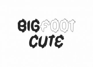 Bigfoot Cute Display Font