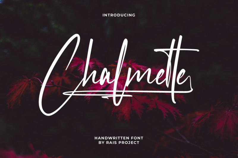 Chalmette Script Font