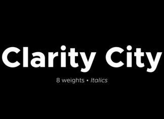 Clarity City Sans Serif Font