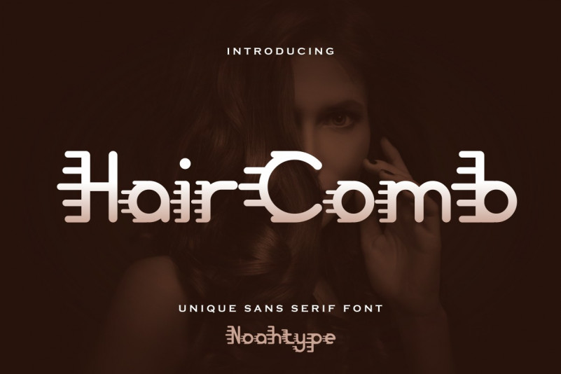 Hair Comb Font