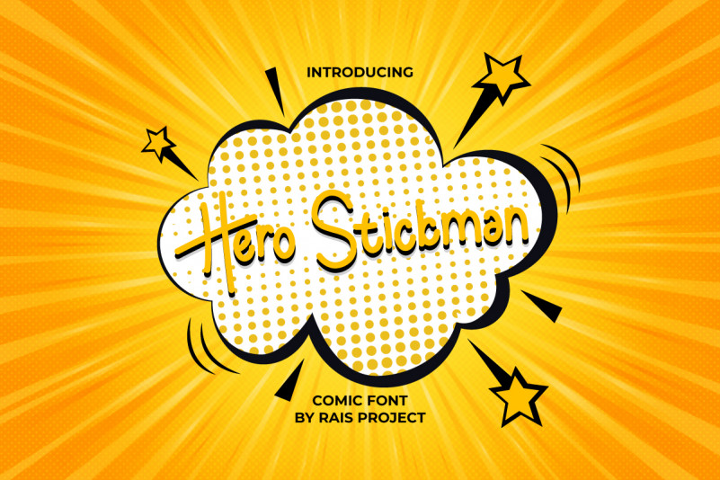 HeroStickman Font