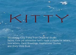 Kitty Display Font