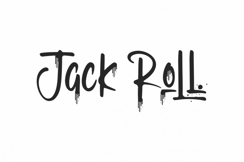 Jack Roll Graffiti Font