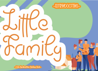 Little Family Handwritten Font