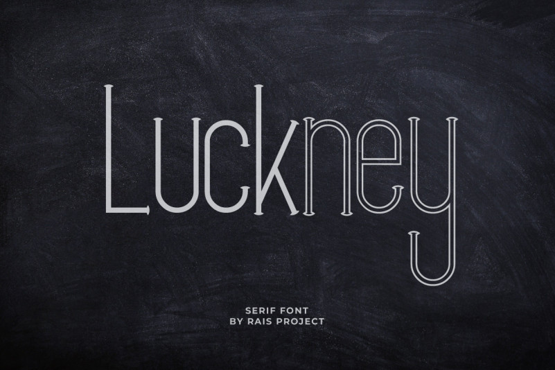 Luckney Serif Font