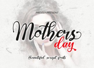 Mothers Day Script Font