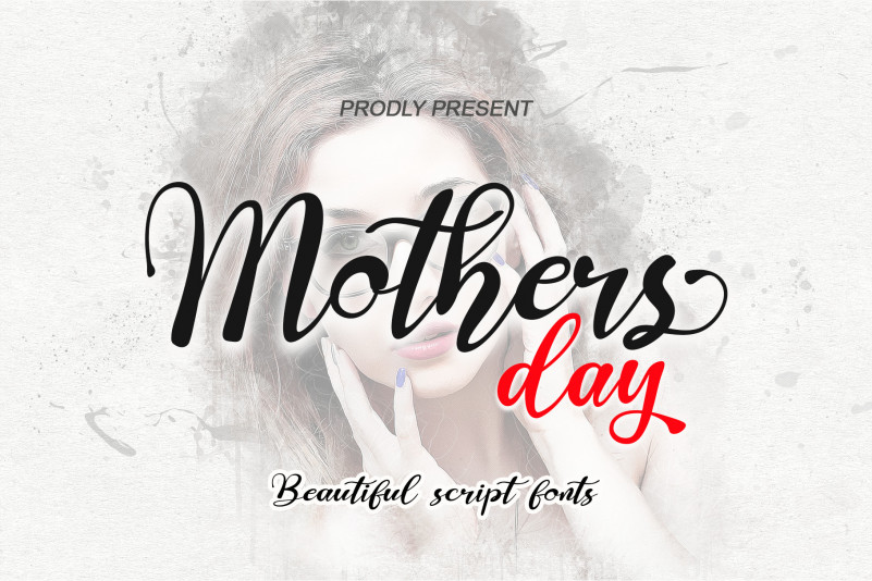 Mothers Day Script Font