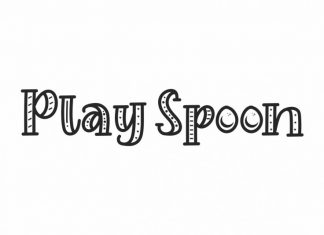 Play Spoon Display Font