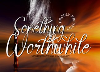 Something Worthwhile Script Font