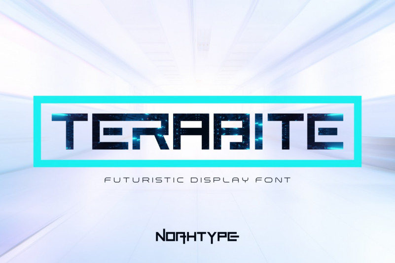 Terabite Display Font