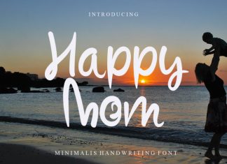 Happy Mom Display Font