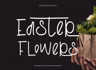 Easter Flowers Handwritten Font