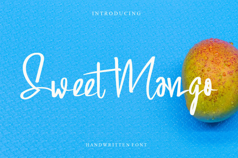 Sweet Mango Handwritten Font