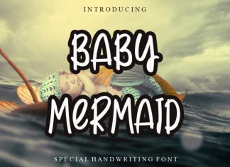 Baby Mermaid Display Font