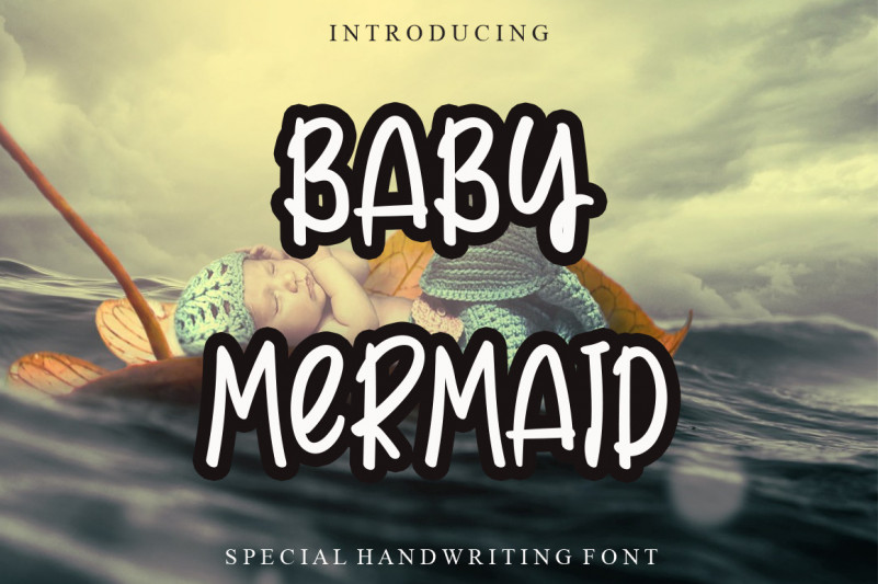 Baby Mermaid Display Font