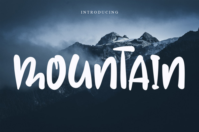 Mountain Display Font