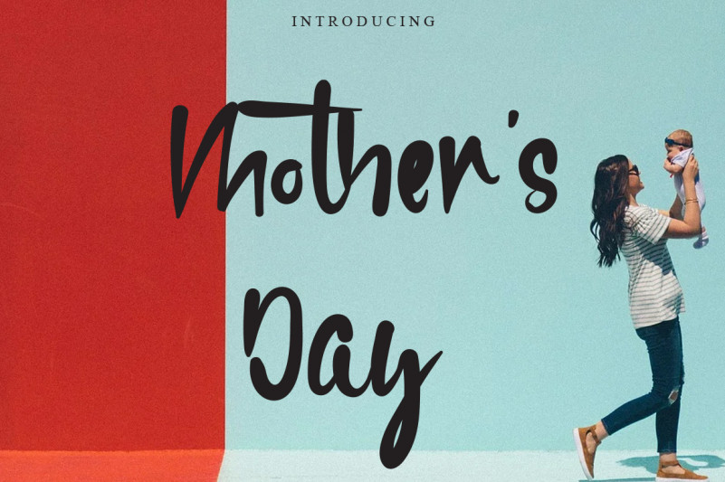 Mother's Day Display Font