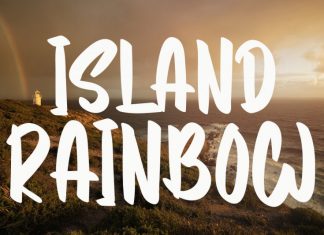 Island Rainbow Script Font