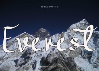 Everest Script Font