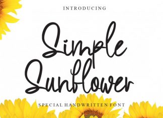 Simple Sunflower Font