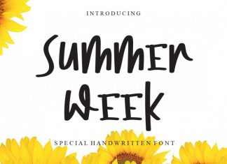 Summer Week Font