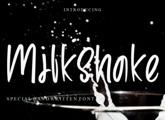 Milkshake Font