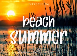 Beach Summer Font
