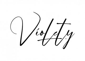 Violety Script Font